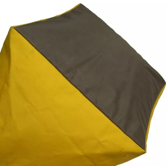 Auth Herve Chapelier Shoulder Bag Tote Bag Yellow Nylon - Picture 3 of 13